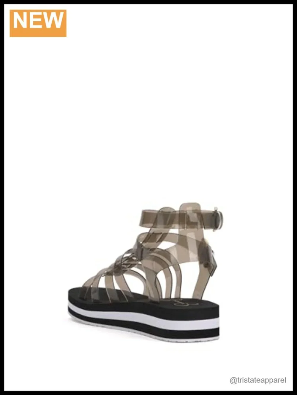 Jessica Simpson Bimala Platform Sandal Suede Slip On Ankle Strap Open Toe